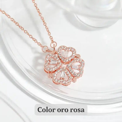 🍀 OFERTA especial: Llévate 2 Collares Trébol Amor & Fortuna infinita + 1 Joyero GRATIS 🍀