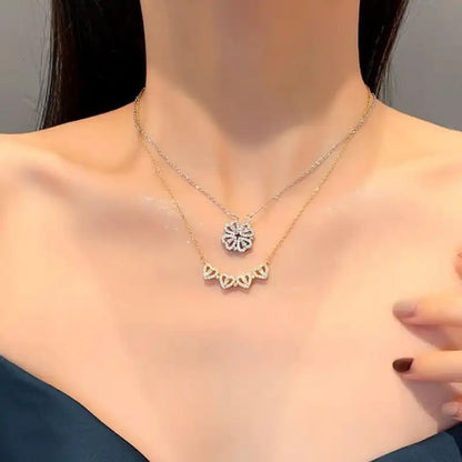 🍀 OFERTA especial: Llévate 2 Collares Trébol Amor & Fortuna infinita + 1 Joyero GRATIS 🍀
