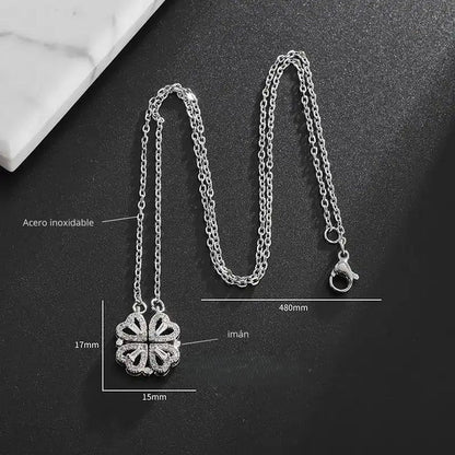 🍀 OFERTA especial: Llévate 2 Collares Trébol Amor & Fortuna infinita + 1 Joyero GRATIS 🍀
