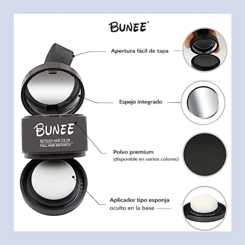 BUNEE® – Polvo Capilar Corrector Profesional Instantáneo